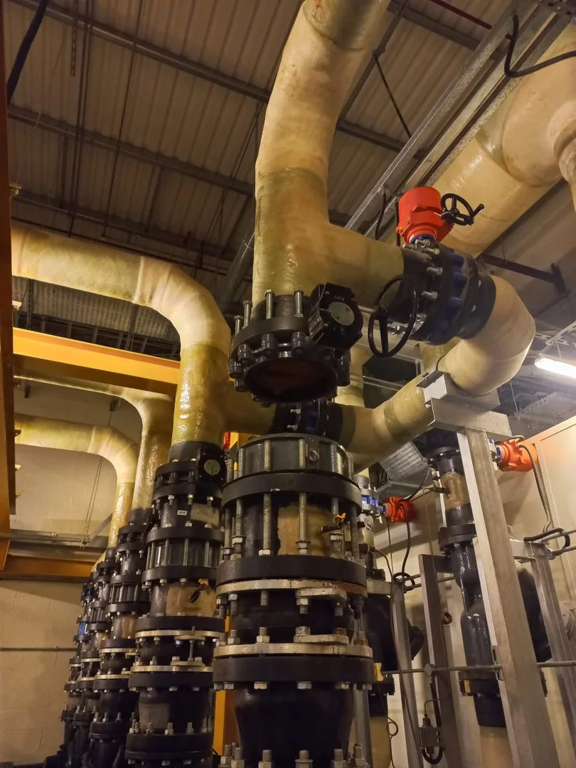 GRP AND GRE PIPE JOINT LAMINATION